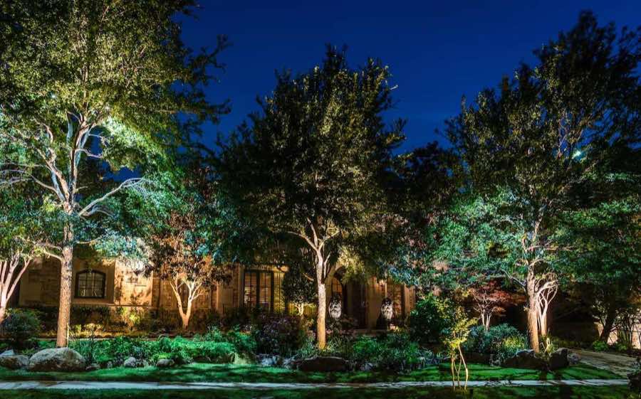Outdoor Lighting Project near Addison